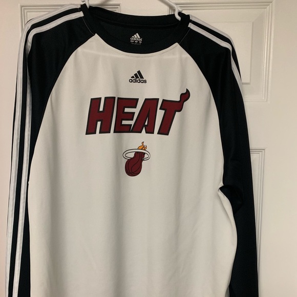 miami heat warm up shirt